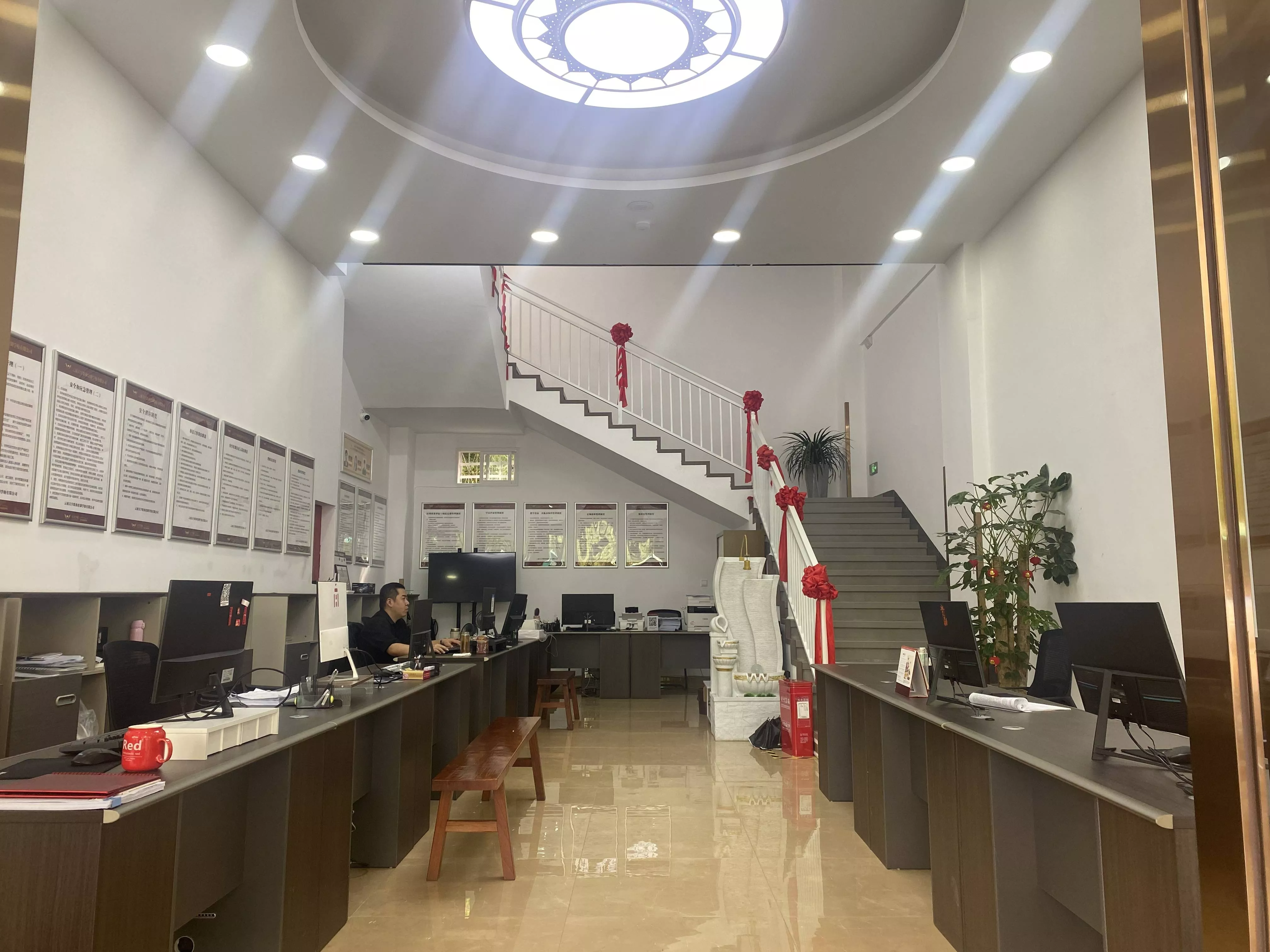 天宇学校报名大厅