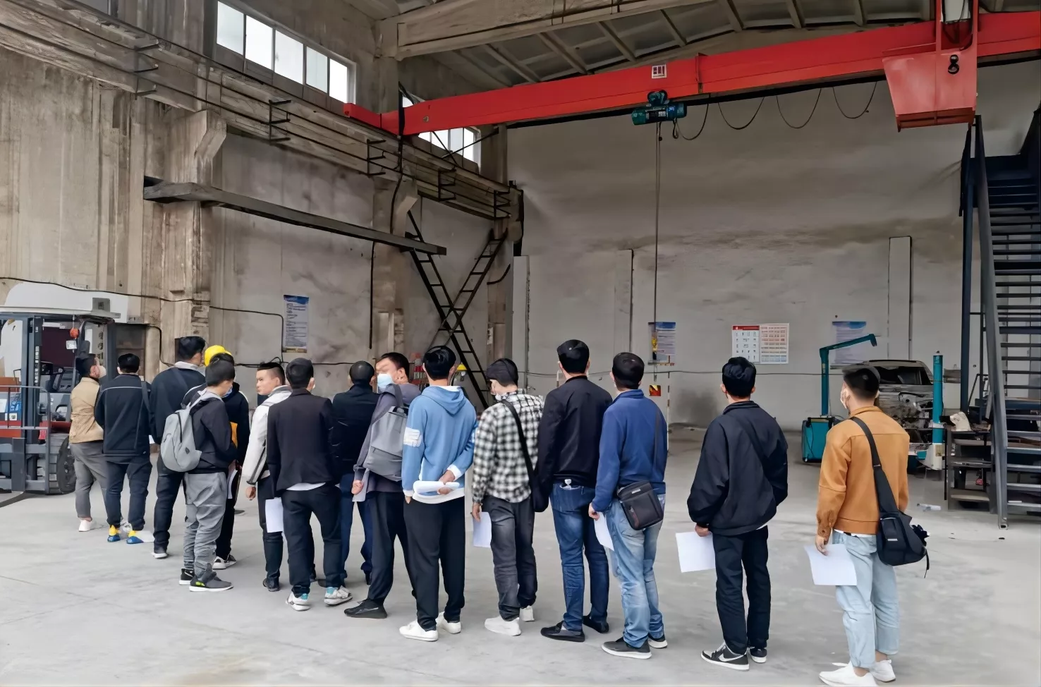 起重培训实训展示